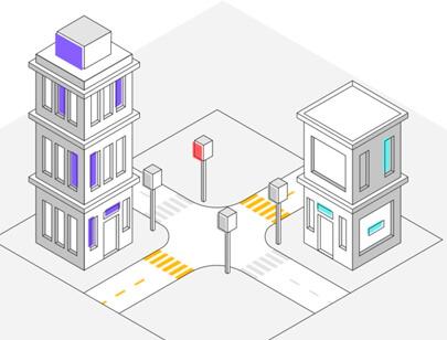 Amazing Isometric illustration styles - Buildings illustration