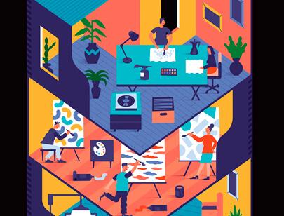 Amazing Isometric illustration styles - Czołowski-illustration