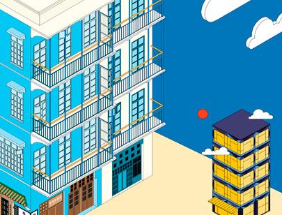 Amazing Isometric illustration styles - Magazine illustration