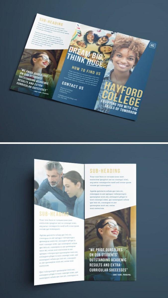 College Brochure Template